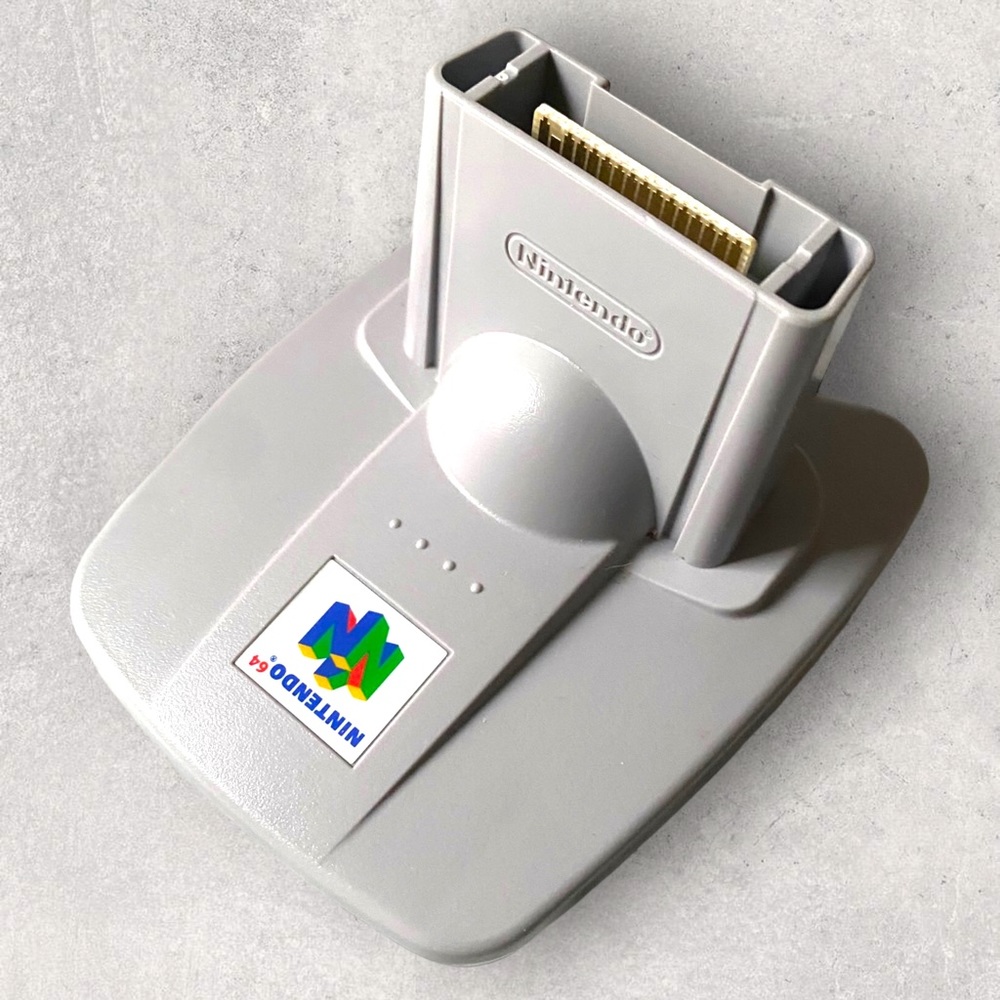 Nintendo 64 N64 Gameboy Transfer Pak Pack Controller NUS-019 Authentic Manual